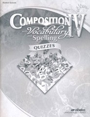 Composition Vocabulary & Poetry IV - Quizzes