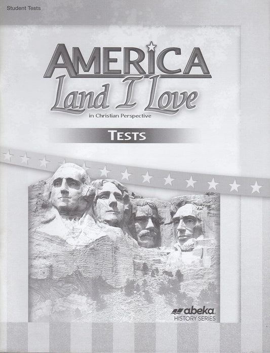 America Land I love - Tests
