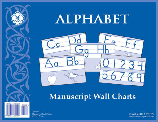Alphabet Manuscript Wall Charts