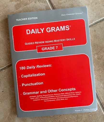 Daily Grams Grade 7