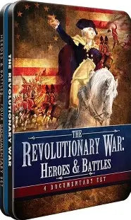 The Revolution War: Heroes and Battles 4 Documentary DVD Set