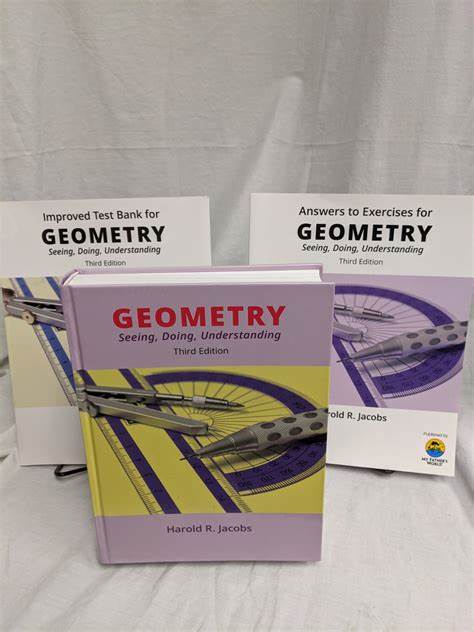 Geometry - Seeing Doing Understanding - set of 4