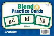 Blend Practice Cards B