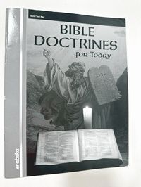 Bible Doctrines for Today- Quiz/ Test Key