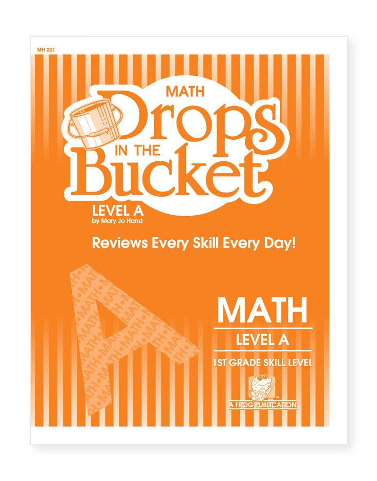 Math Drops in the Bucket Level A