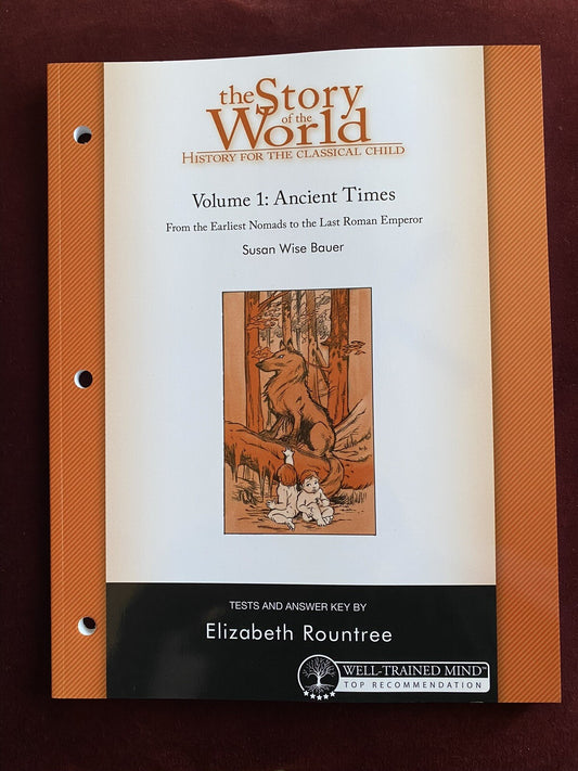 The Story of the World Volume 1 - Test and Answer Key