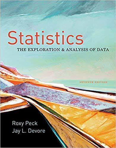 Statistics the Exploration & Analysis of Data - Seventh Edition