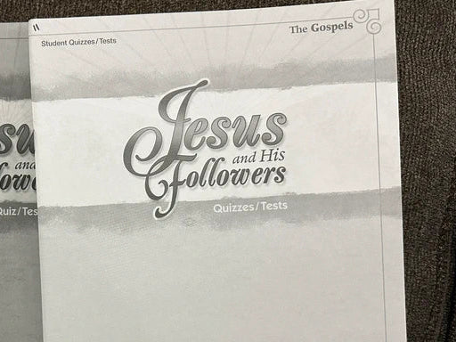 Jesus and His Followers - Test/quizzes