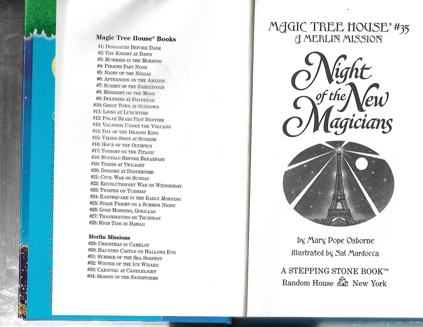 Magic Tree House #35 - Night of the New Magicians