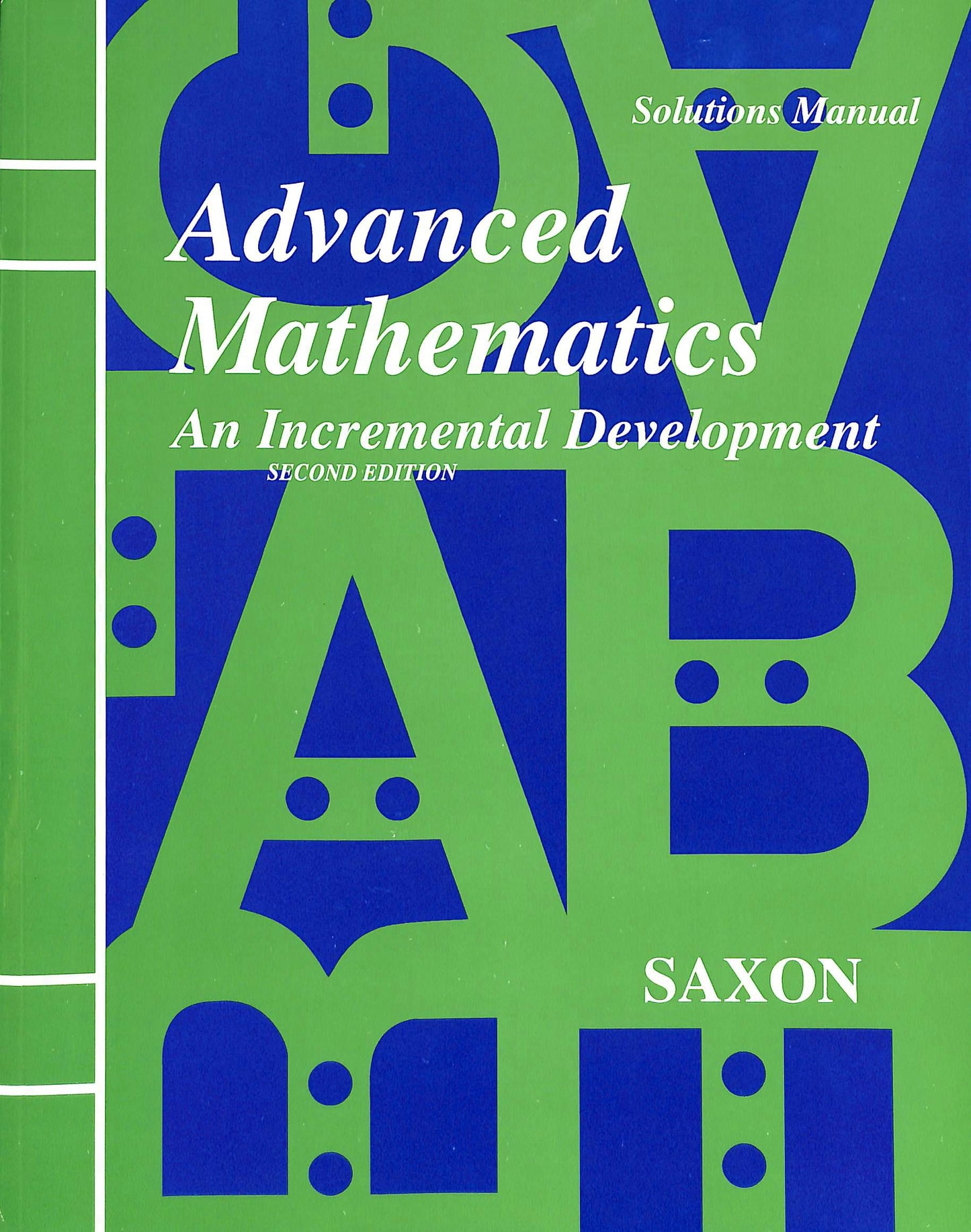 Advanced Mathematics - set of 4