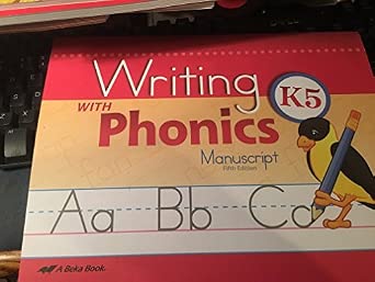 Manuscript Writing with Phonics  K5