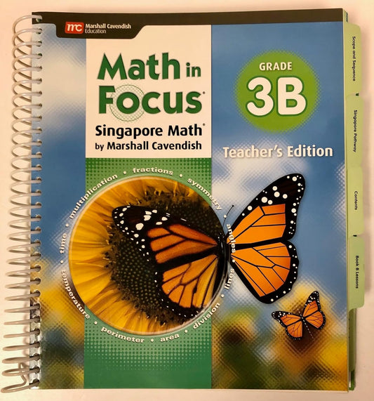 Math in Focus - 3A Teachers Edition
