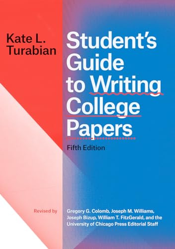 Student's Guide to Writing College Papers