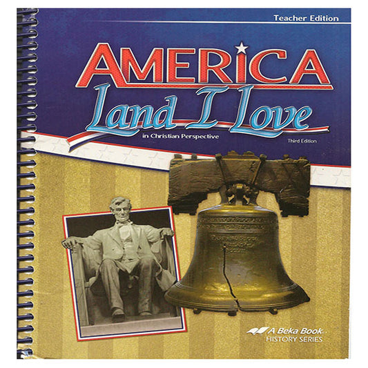 America Land I love (3rd ed.)  - Teacher Edition