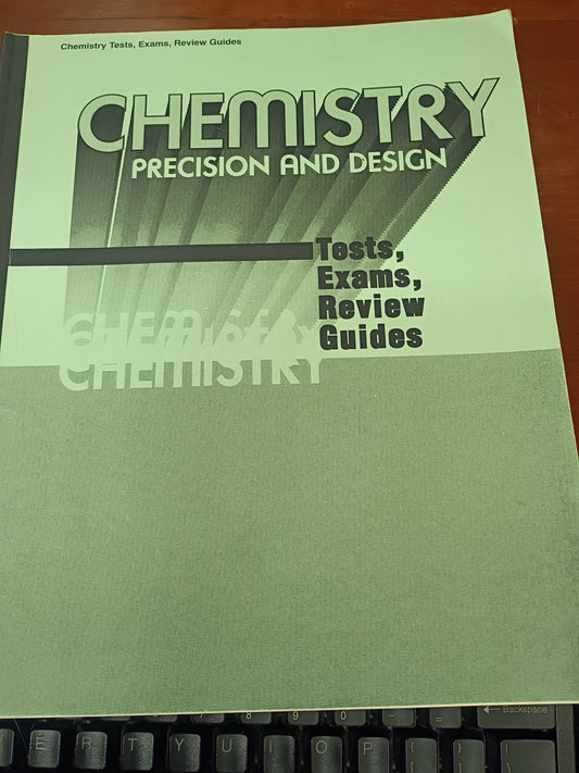 Chemistry - Tests, Exams, Review Guides