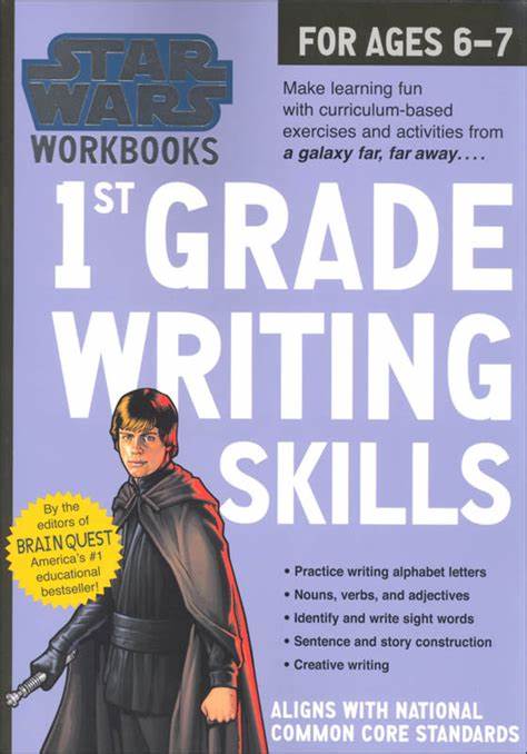 Star Wars 1st grade Workbooks - set of 2