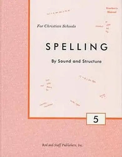 Spelling 5 - Teacher's Manual