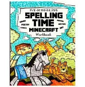 Fun Schooling Spelling Time Minecraft Workbook