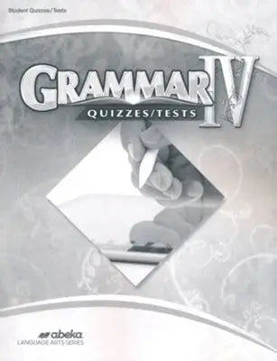 Grammar IV Quiz/Test