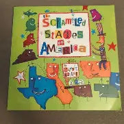 The Scrambled States of America Game Box Game Set and Book