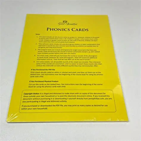 Phonics Cards