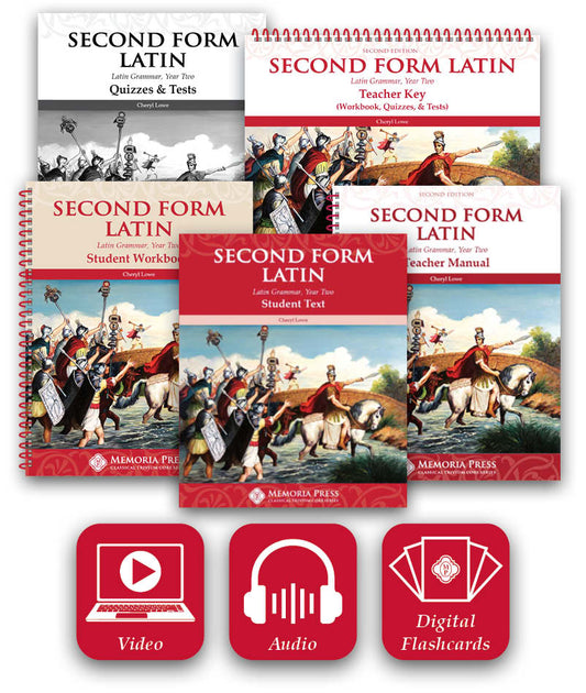 Second Form Latin - set of 8