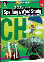 180 Days of Spelling and Word Study for Sixth Grade