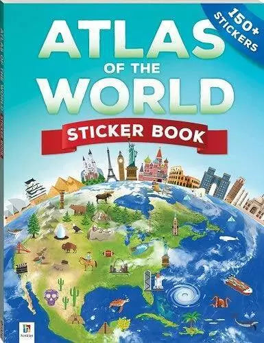 Atlas of the World - Sticker Book