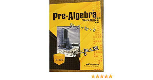 Pre-Algebra
