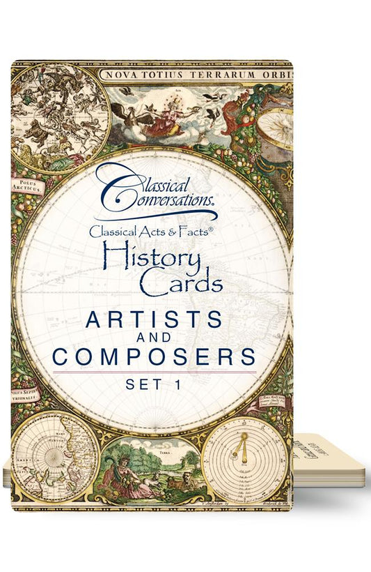 History Cards - Artists and Composers set 1
